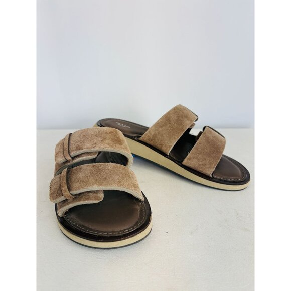 Rag & Bone New York Brown Suede Parker Slide Sandals, Women's EU Sz 38 - Picture 2 of 5